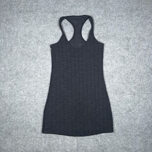 Lululemon Tank Top Womens 4 Black Swiftly Tech Racerback Yoga Gym Athletic